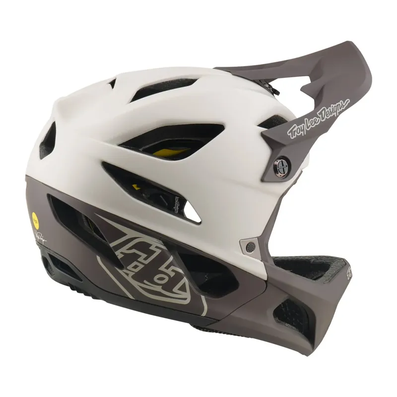 Troy Lee Designs Stage MIPS Full Face Helmet - Drone Pumice-5