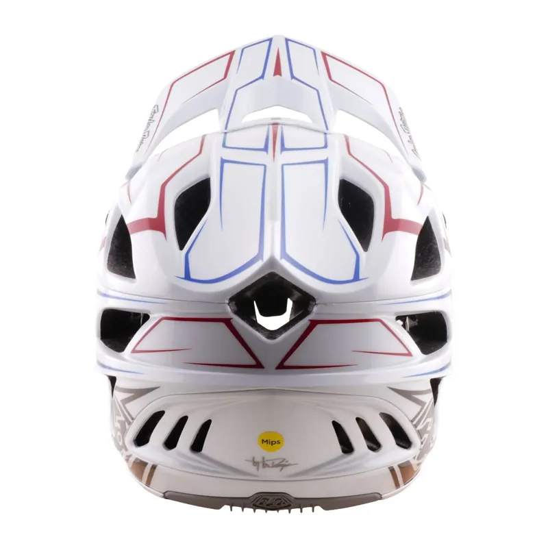 Troy Lee Stage Stunt  Mips Helmet - Pinstripe White-6
