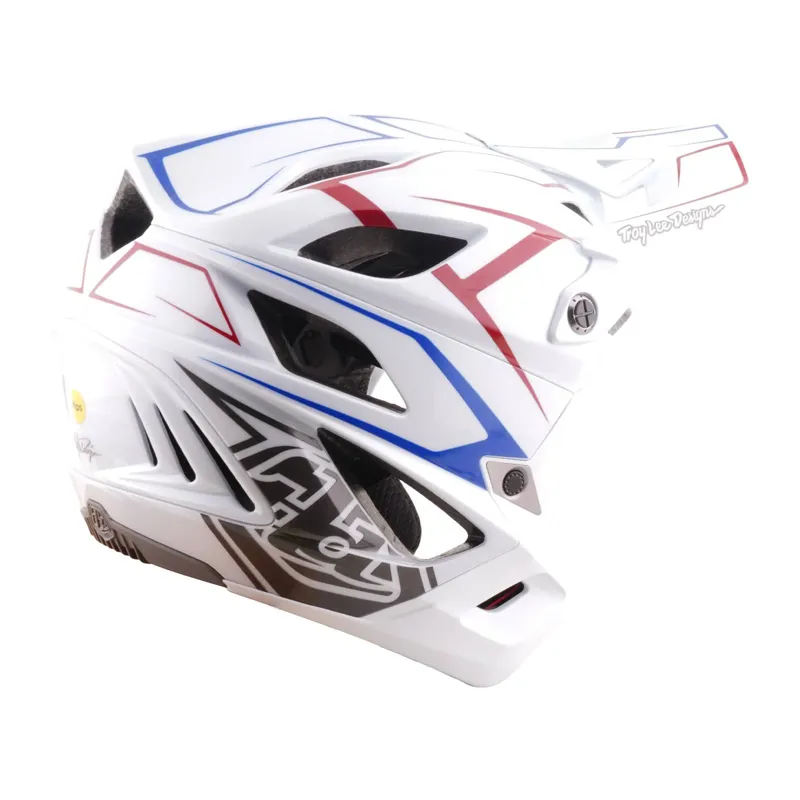 Troy Lee Stage Stunt  Mips Helmet - Pinstripe Black-7