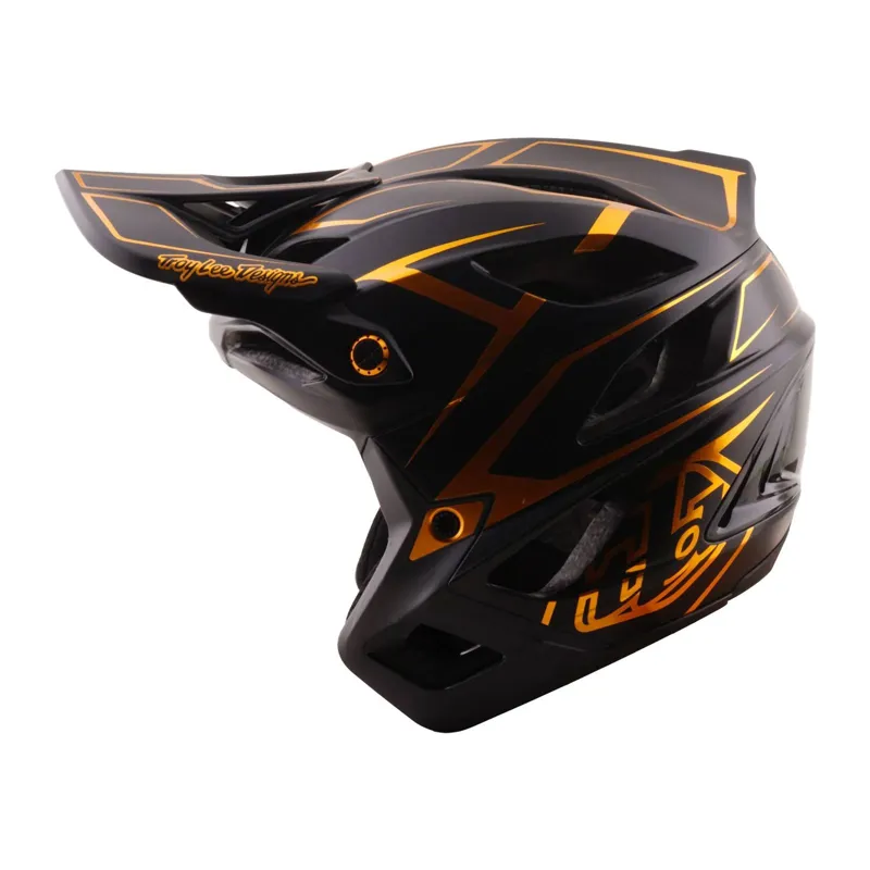 Troy Lee Stage Stunt  Mips Helmet - Pinstripe Black-2