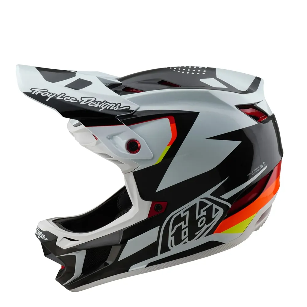 uPRISE Bikes Troy Lee Designs D4 Carbon Mips Full Face Helmet - Optic Black | Price match, 365 day return s, 18-Month Warranty, Finance Available & Free UK Delivery