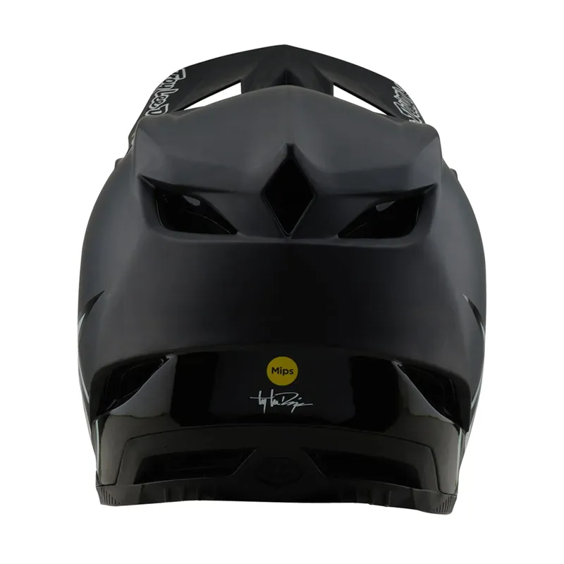 Troy Lee Designs D4 Carbon Mips Full Face Helmet - Stealth Black-6