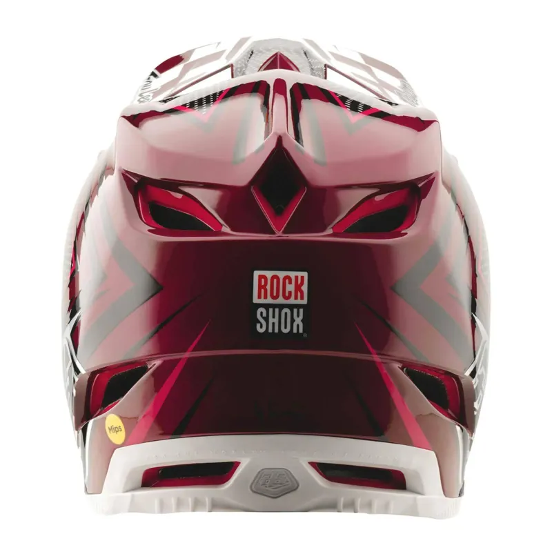 Troy Lee Designs X SRAM Radioscape D4 Carbon Full Face Helmet - Black/Berry-5