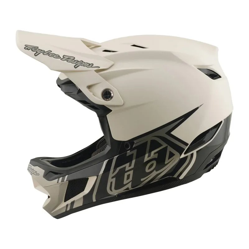 Troy Lee Designs D4 Composite MIPS Full Face Helmet - Stealth Pumice-2