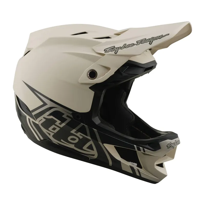 Troy Lee Designs D4 Composite MIPS Full Face Helmet - Stealth Pumice-1