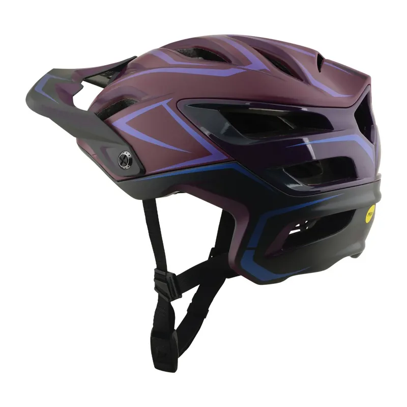 Troy Lee Designs A3 MIPS MTB Helmet - Pin Sangria-4