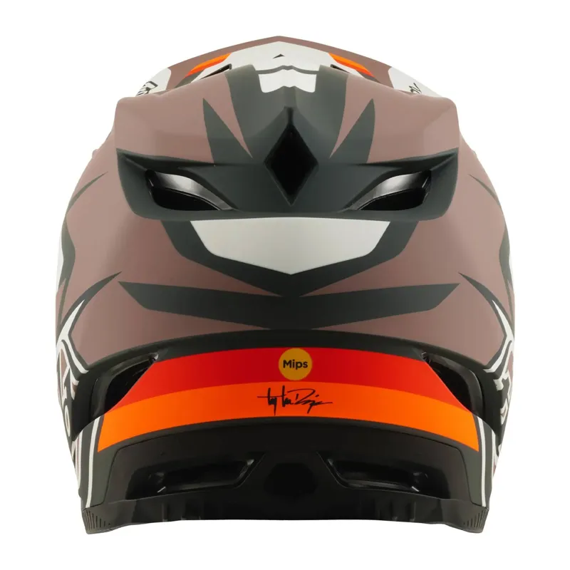 Troy Lee Designs D4 Polyacrylate Mips Full Face Helmet - Roamer Clay-6