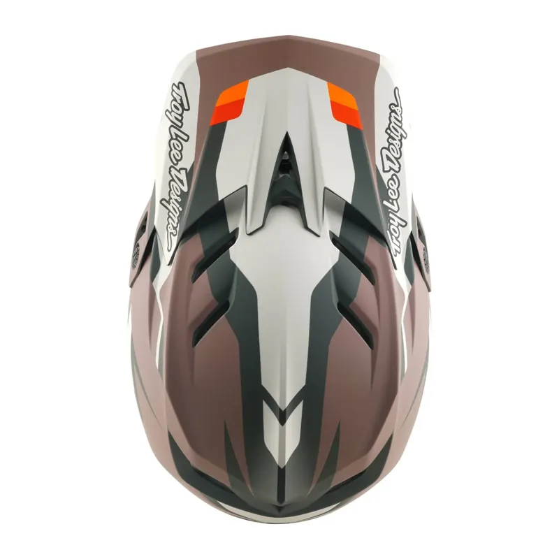 Troy Lee Designs D4 Polyacrylate Mips Full Face Helmet - Roamer Clay-7