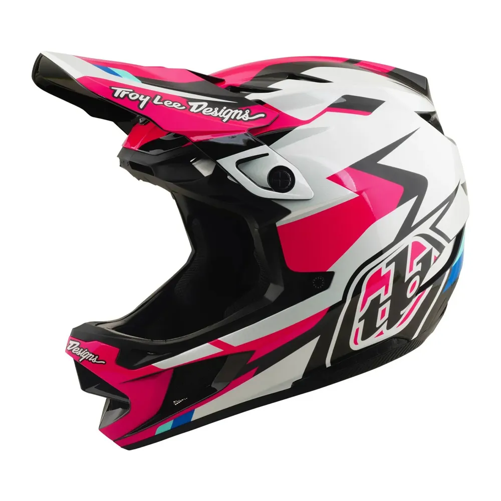 uPRISE Bikes Troy Lee Designs D4 Polyacrylate Mips Full Face Helmet - Roamer Magenta | Price match, 365 day returns, 18-Month Warranty, Finance Available & Free UK Delivery