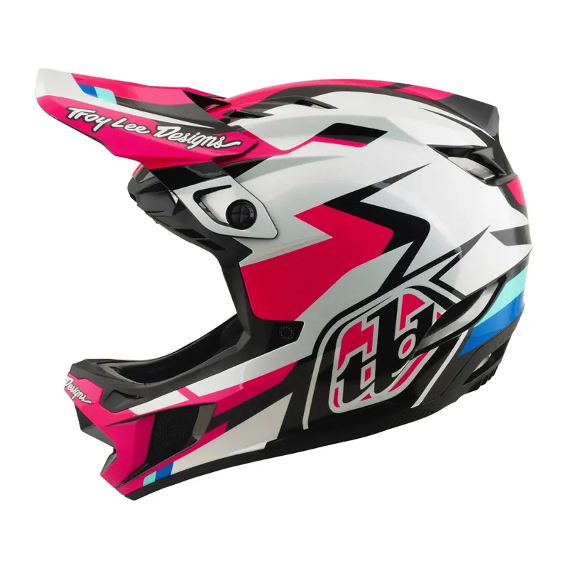 Troy Lee Designs D4 Polyacrylate Mips Full Face Helmet - Roamer Magenta-4