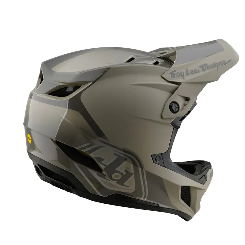 Troy Lee Designs D4 Polyacrylate Mips Full Face Helmet - Shadow Timber-5