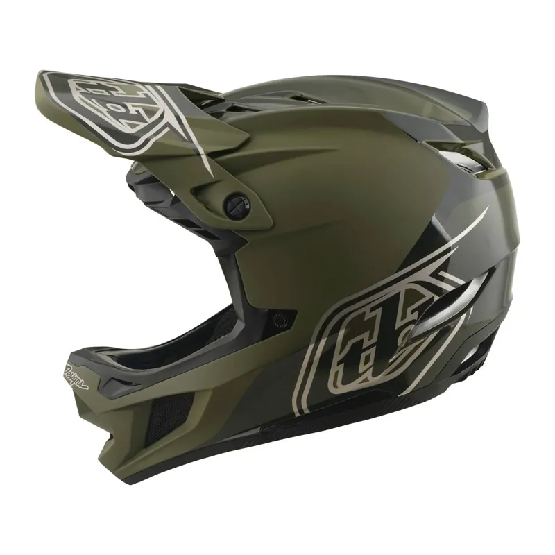 Troy Lee Designs D4 Polyacrylate Mips Full Face Helmet - Shadow Beetle-4