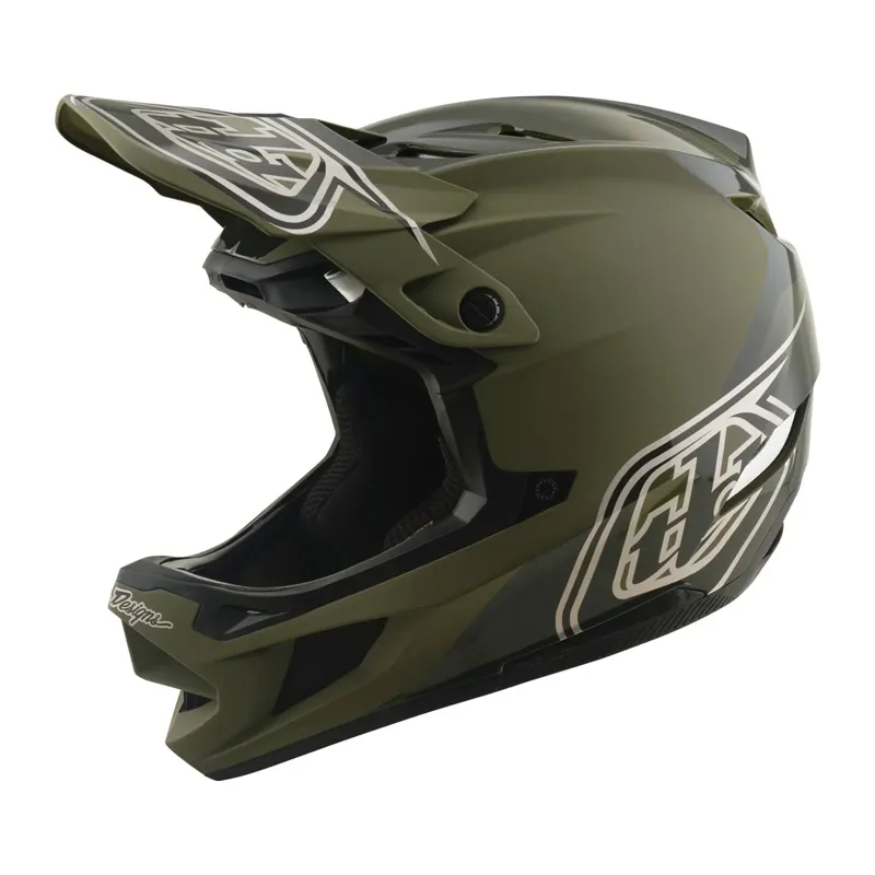Troy Lee Designs D4 Polyacrylate Mips Full Face Helmet - Shadow Beetle
