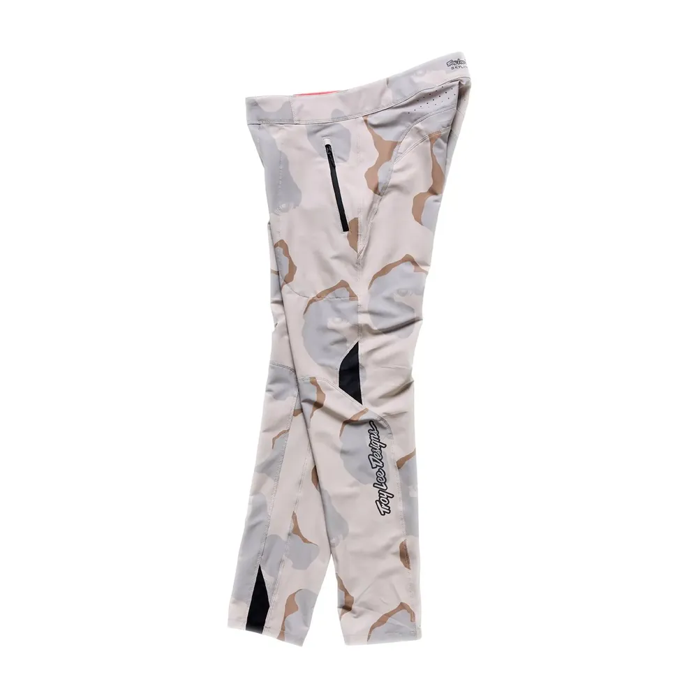 uPRISE Bikes Troy Lee Designs Skyline Pro Men's Trousers - Flow Camo Pumice | Price match, 365 day returns, 18-Month Warranty, Finance Available & Free UK Delivery