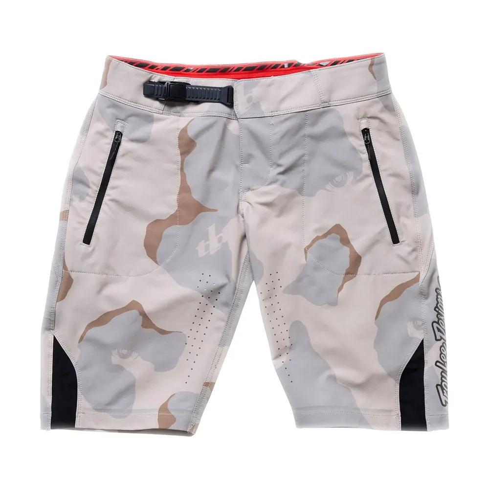 uPRISE Bikes Troy Lee Designs Lilium Pro Women's Baggy Shorts - Flow Camo Pumice | Price match, 365 day returns, 18-Month Warranty, Finance Available & Free UK Delivery
