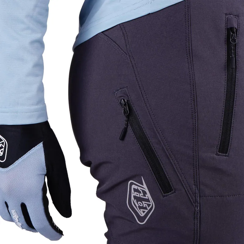 Troy Lee Designs Lilium Pro Women's Trousers - Mono Carbon-8