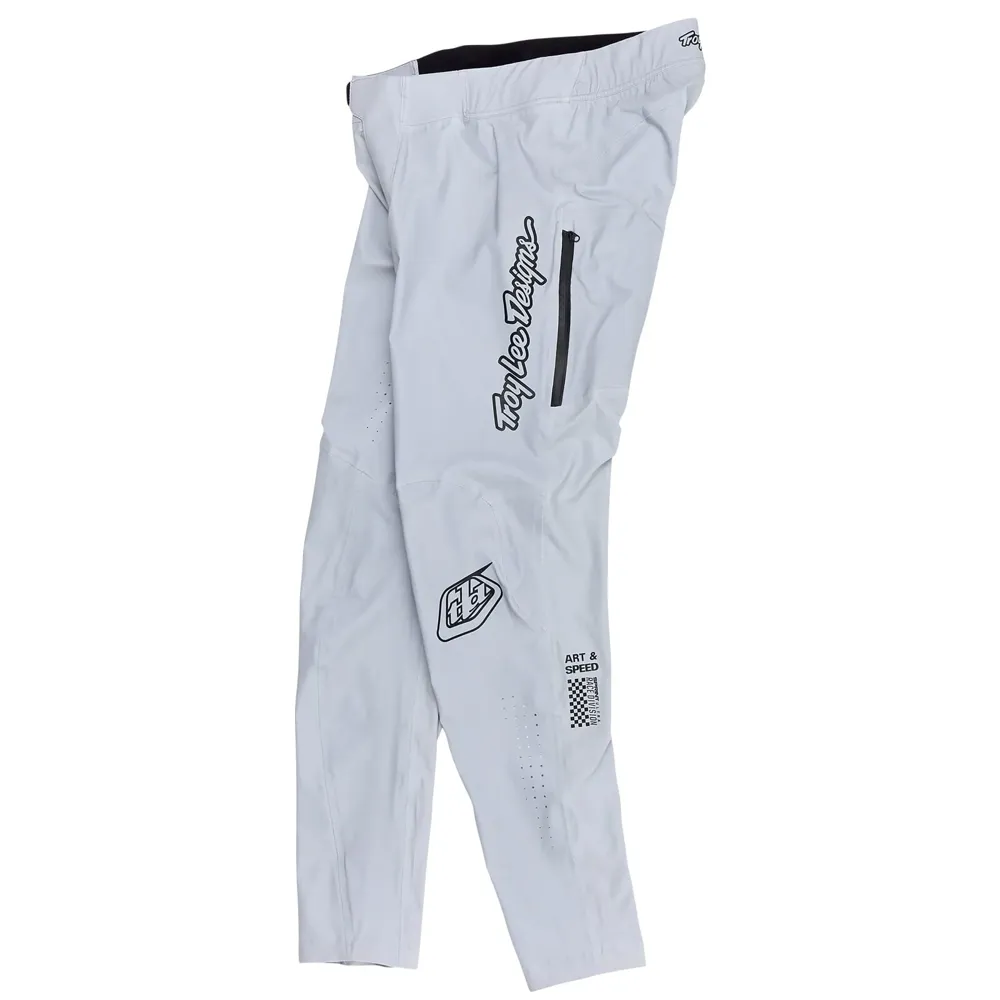 uPRISE Bikes Troy Lee Designs Sprint Ultra Men's Trousers - Mono Chalk | Price match, 365 day return s, 18-Month Warranty, Finance Available & Free UK Delivery