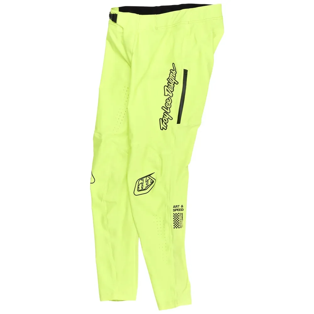uPRISE Bikes Troy Lee Designs Sprint Ultra Men's Trousers - Mono Glo Yellow | Price match, 365 day return s, 18-Month Warranty, Finance Available & Free UK Delivery
