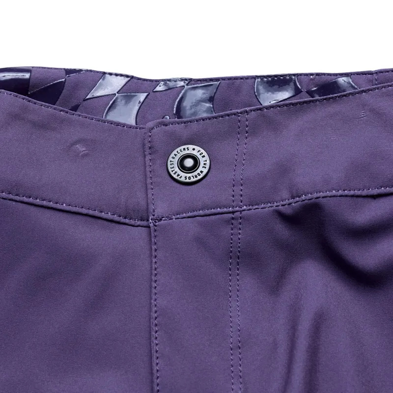 Troy Lee Lilium Women's Baggy Shorts Shell Only - Solid Deep Purple-1