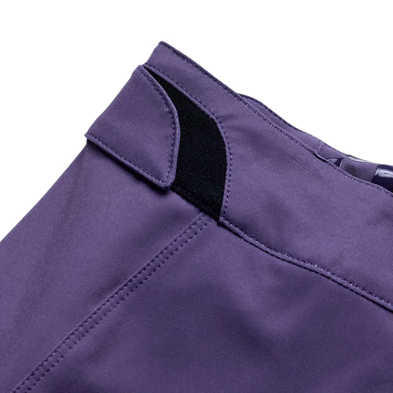 Troy Lee Lilium Women's Baggy Shorts Shell Only - Solid Deep Purple-2