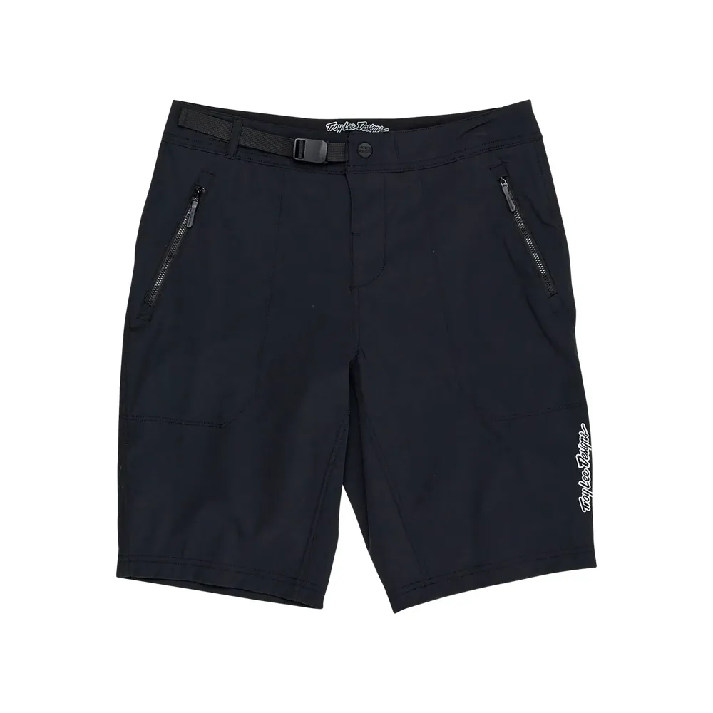 uPRISE Bikes Troy Lee Designs Skyline Trail Youth Baggy Shorts - Mono Black 2 | Price match, 365 day returns, 18-Month Warranty, Finance Available & Free UK Delivery