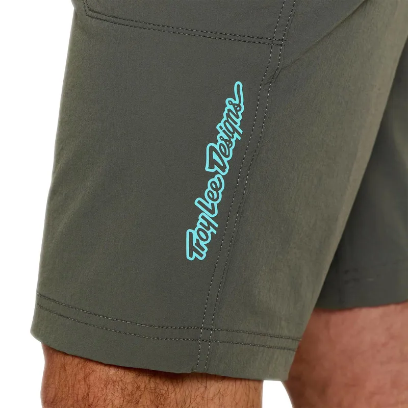 Troy Lee Designs Skyline Trail Baggy Shorts with Liner - Mono Army-7
