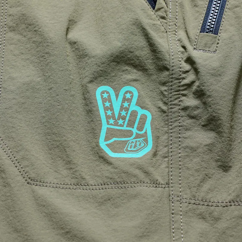 Troy Lee Designs Skyline Trail Baggy Shorts with Liner - Mono Army-1