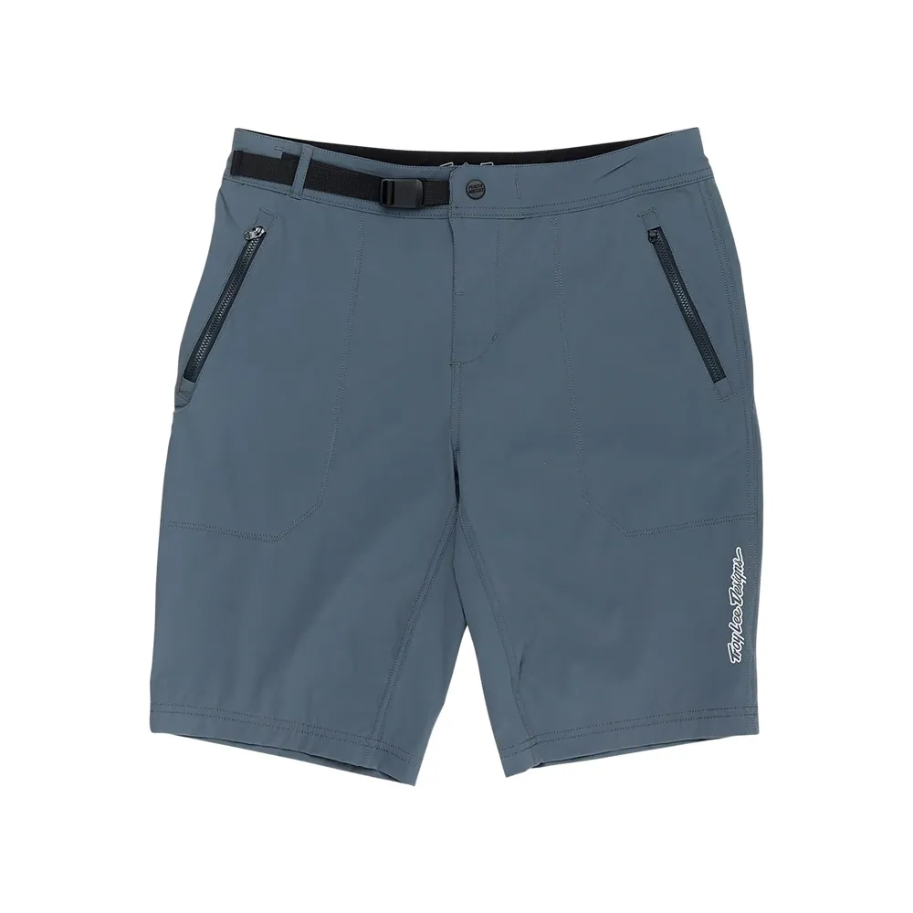 uPRISE Bikes Troy Lee Designs Skyline Trail Men's Baggy Shorts - Mono Steel Blue 3 | Price match, 365 day return s, 18-Month Warranty, Finance Available & Free UK Delivery