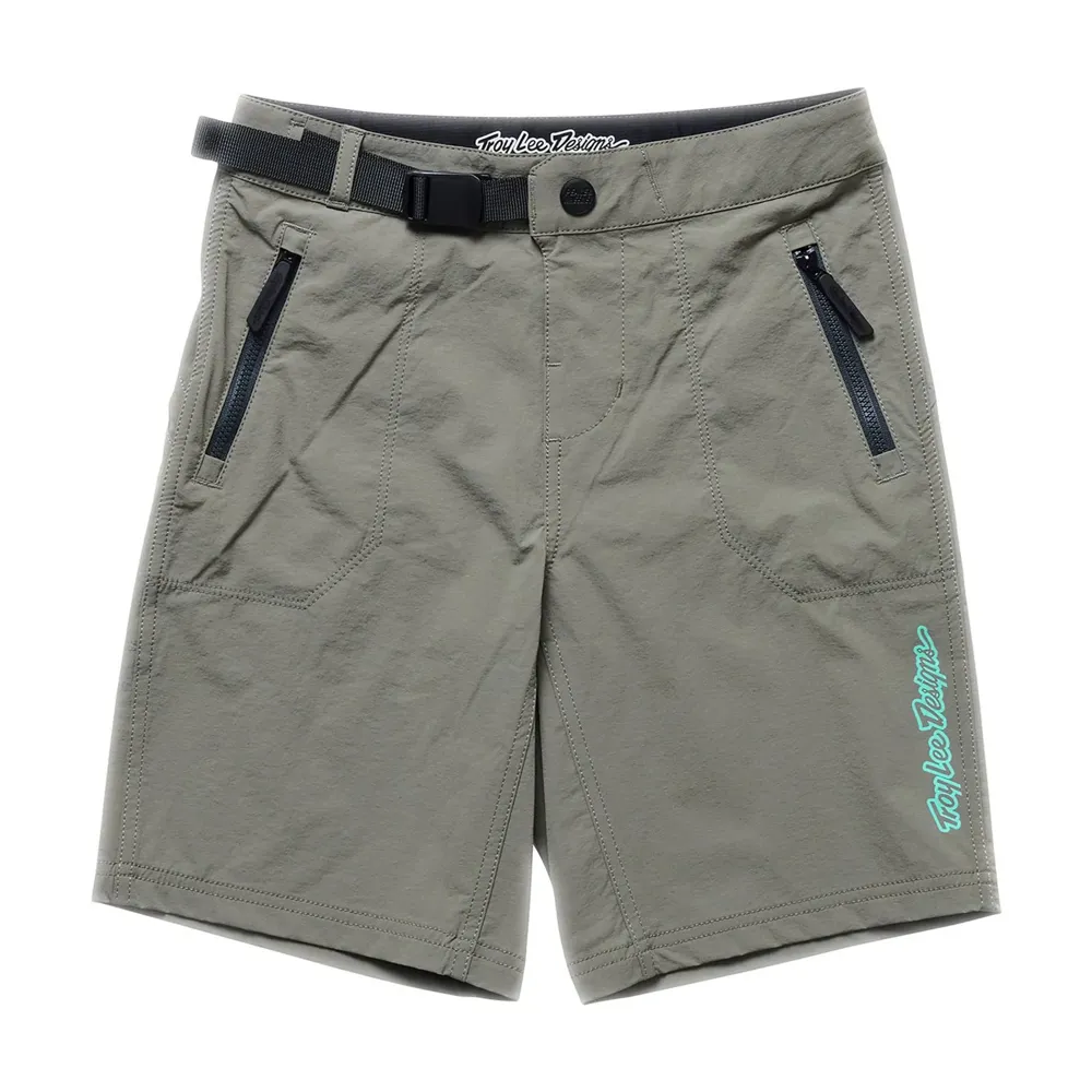 uPRISE Bikes Troy Lee Designs Skyline Trail Youth Baggy Shorts - Mono Army 2 | Price match, 365 day returns, 18-Month Warranty, Finance Available & Free UK Delivery