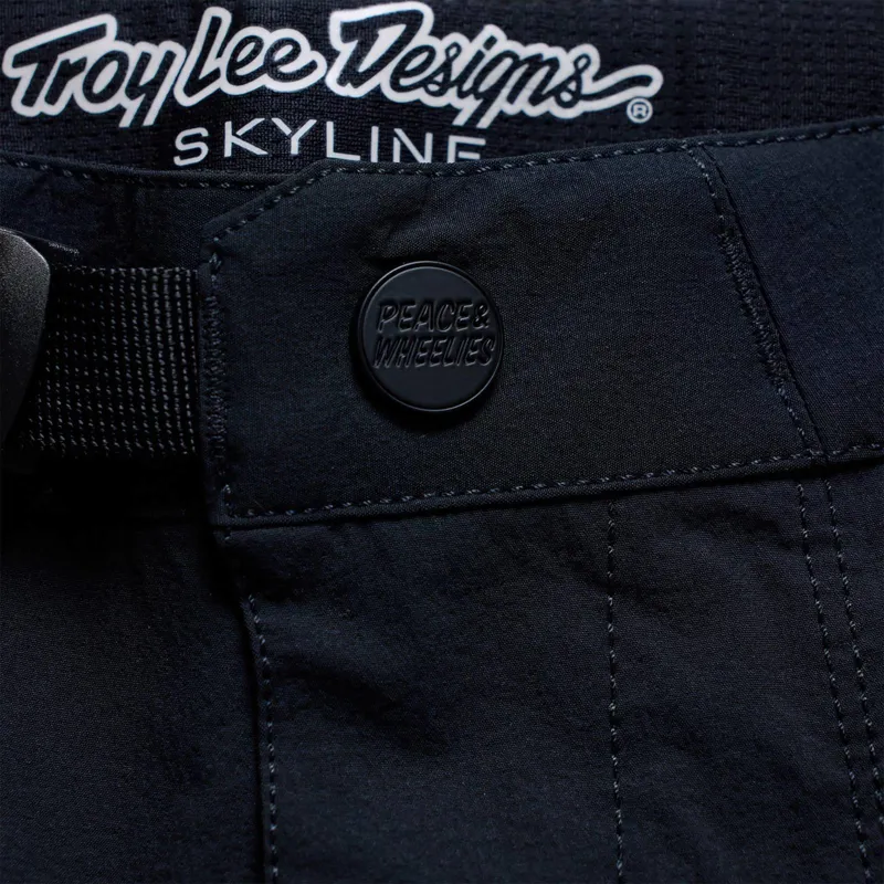 Troy Lee Designs Skyline Trail Youth Trousers - Mono Black-6