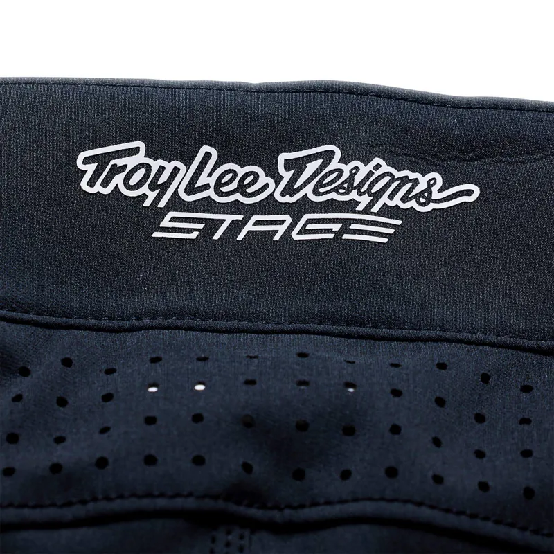 Troy Lee Designs Stage Men's Baggy Shorts - Mono Black-3