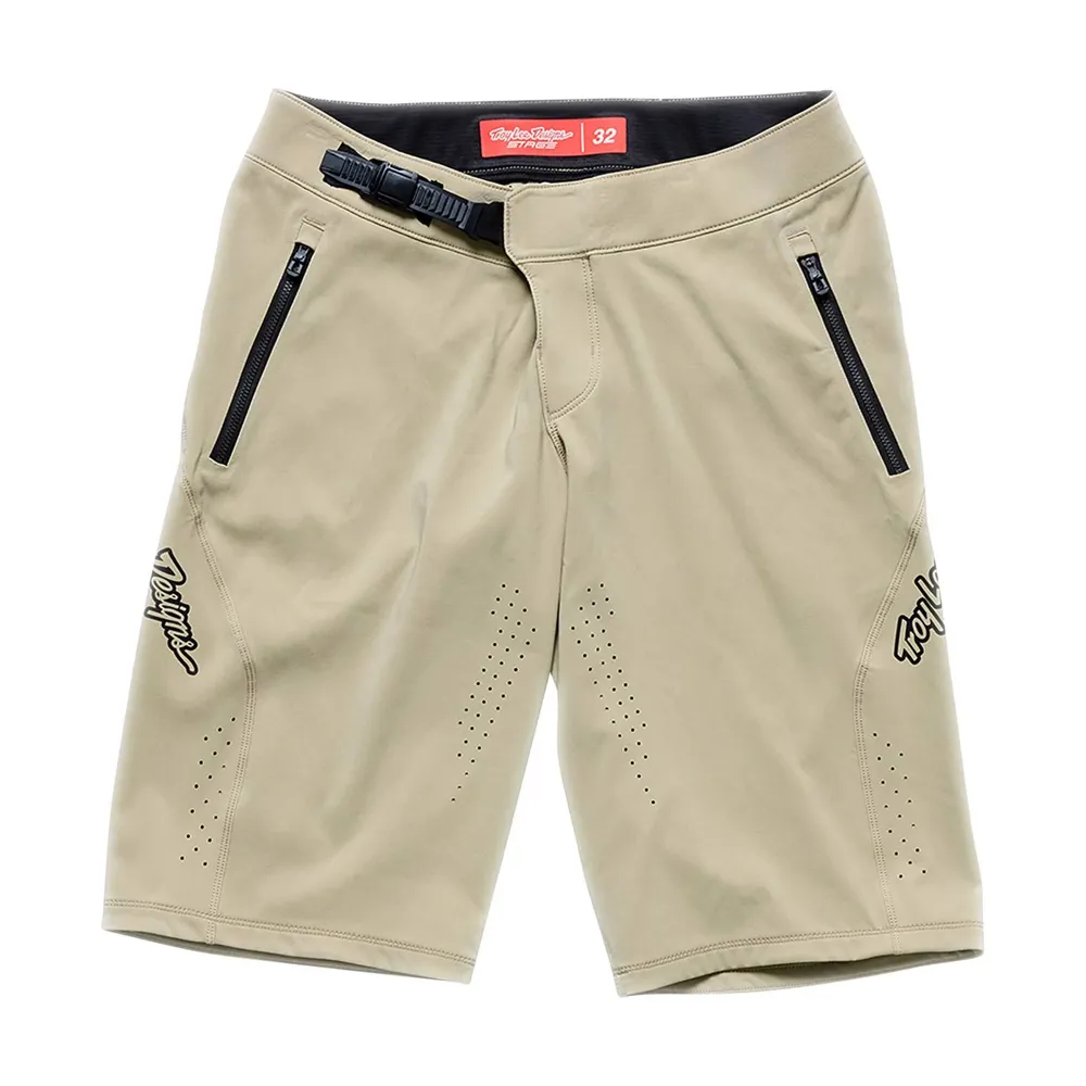 uPRISE Bikes Troy Lee Designs Stage Men's Baggy Shorts - Mono Stone | Price match, 365 day returns, 18-Month Warranty, Finance Available & Free UK Delivery