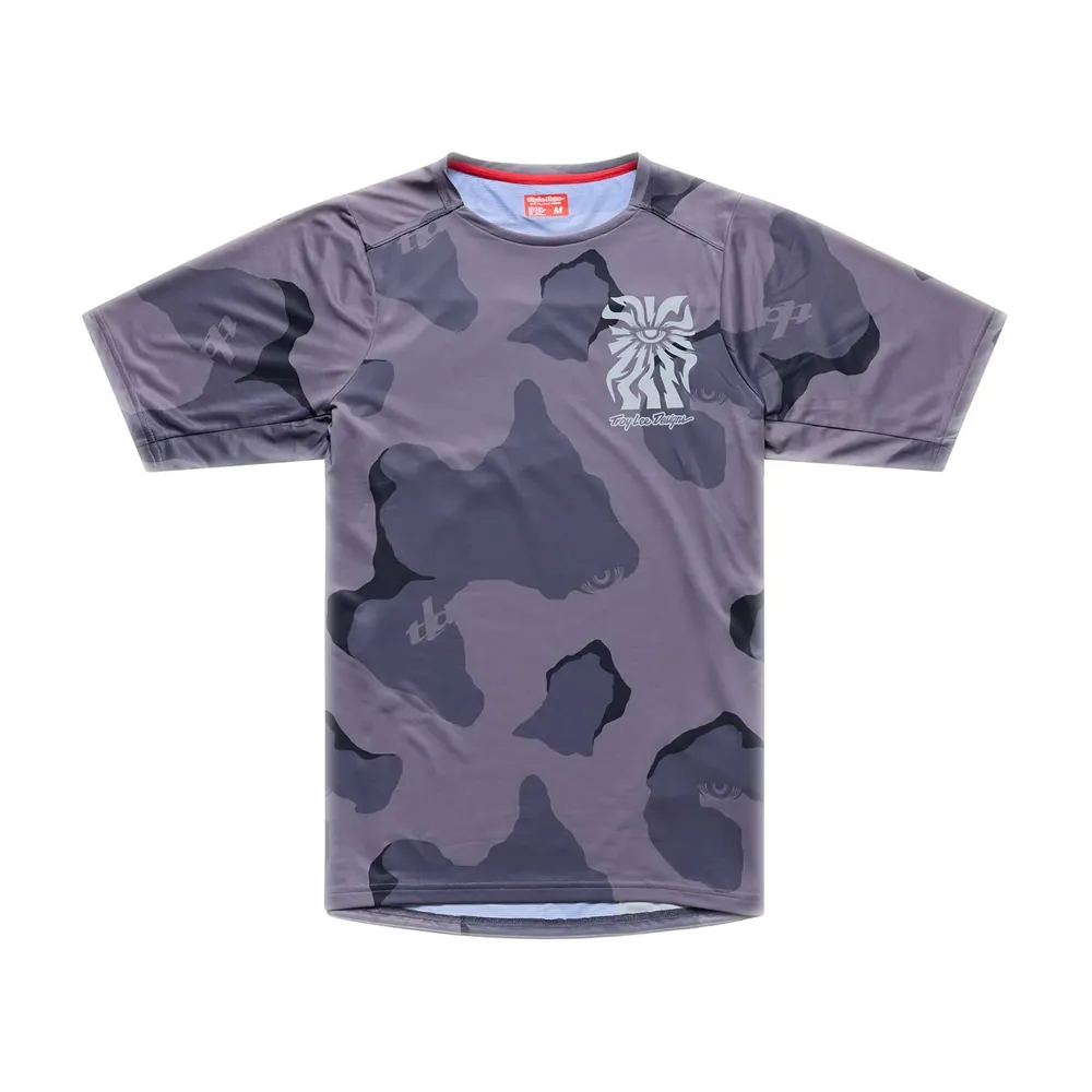 uPRISE Bikes Troy Lee Designs Skyline Pro Men's Short Sleeve Jersey - Flow Camo Carbon | Price match, 365 day returns, 18-Month Warranty, Finance Available & Free UK Delivery