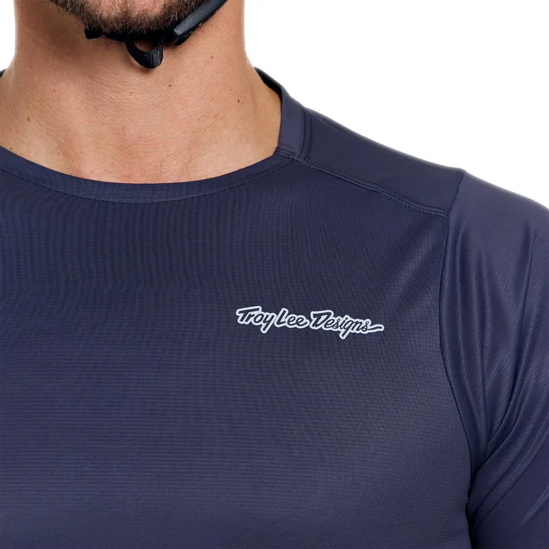 Troy Lee Designs Skyline Pro Men's Short Sleeve Jersey - Mono Carbon-6