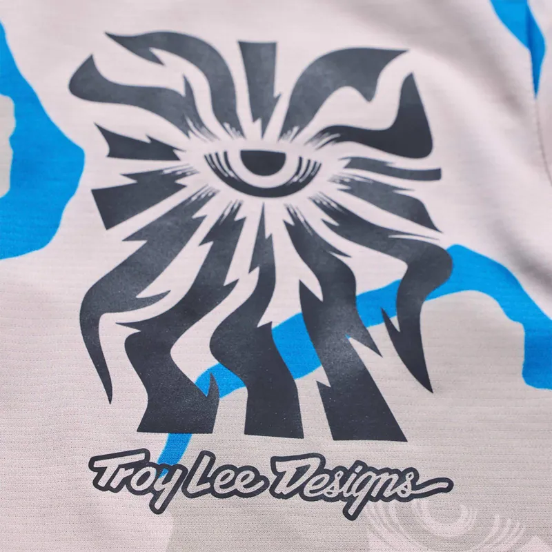 Troy Lee Designs Skyline Pro Men's Long Sleeve Jersey - Flow Camo Pumice-2