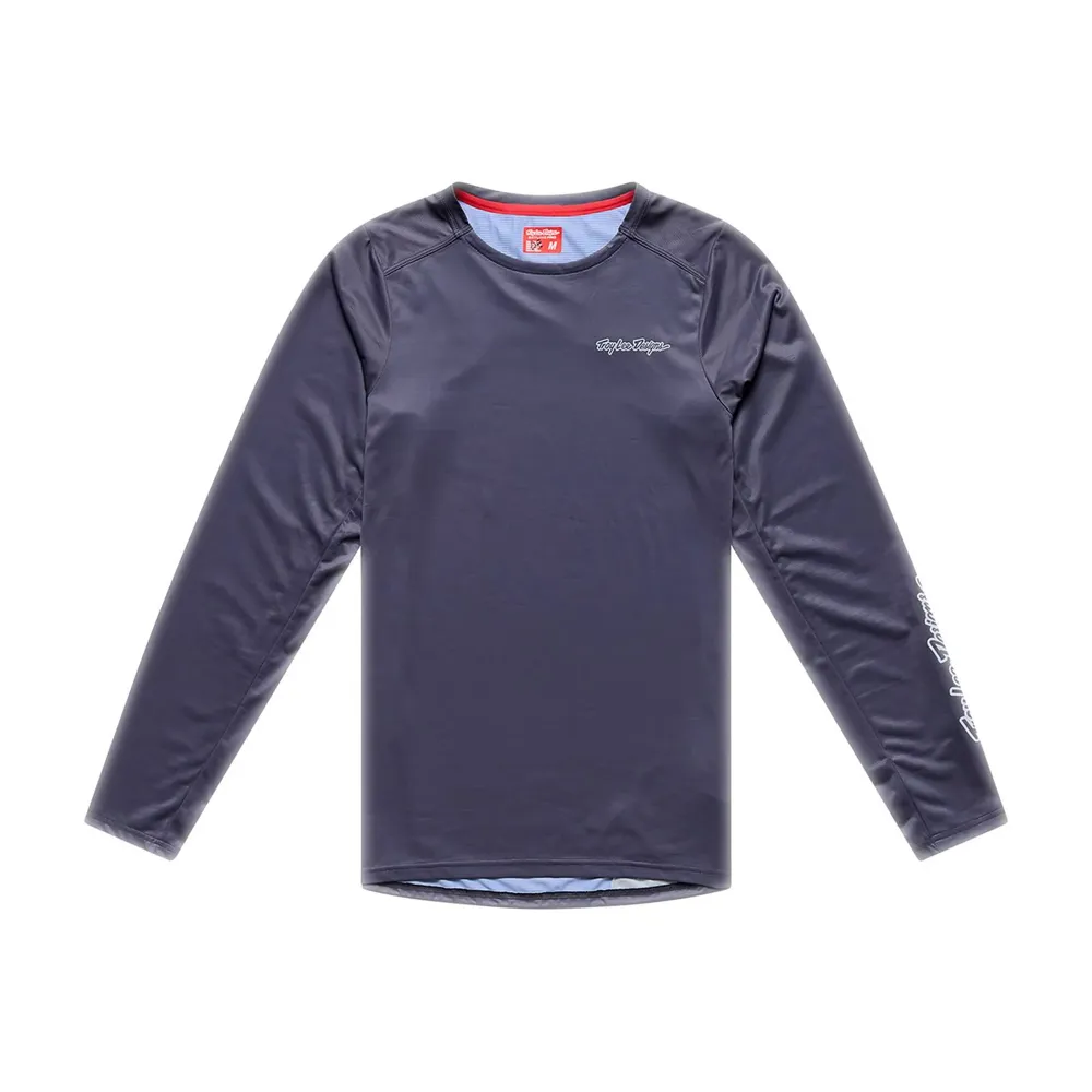 uPRISE Bikes Troy Lee Designs Skyline Pro Men's Long Sleeve Jersey - Mono Carbon | Price match, 365 day returns, 18-Month Warranty, Finance Available & Free UK Delivery