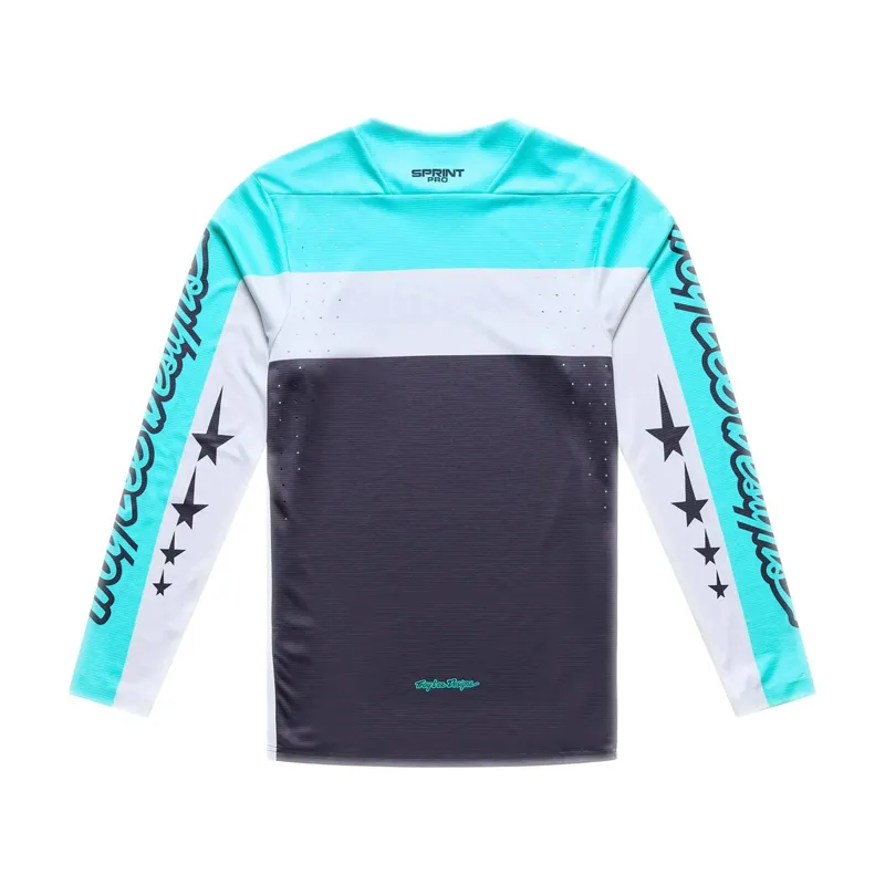 Troy Lee Designs Sprint Pro Men's Long Sleeve Jersey - Yo Moto Carbon-1
