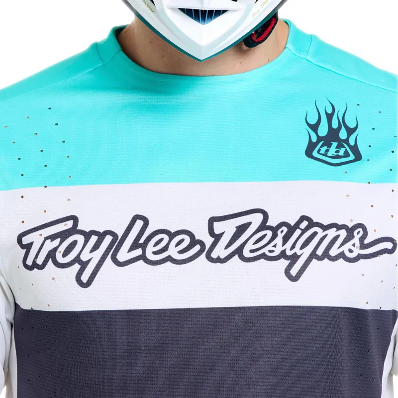 Troy Lee Designs Sprint Pro Men's Long Sleeve Jersey - Yo Moto Carbon-7