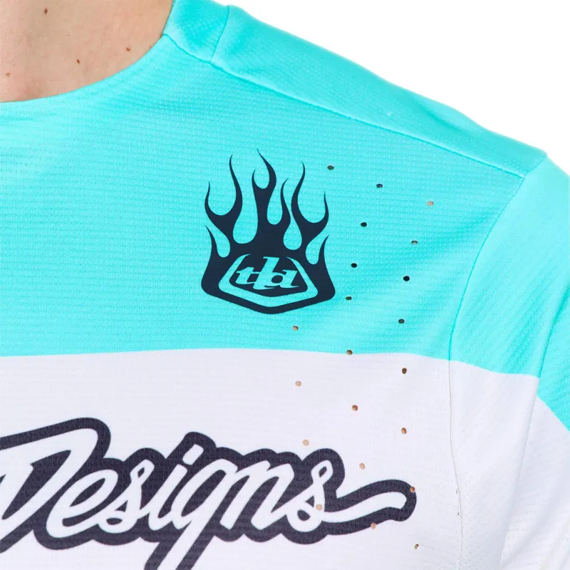 Troy Lee Designs Sprint Pro Men's Long Sleeve Jersey - Yo Moto Carbon-6