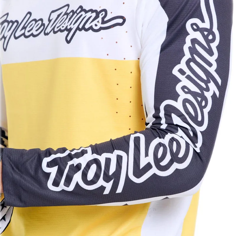 Troy Lee Designs Sprint Pro Men's Long Sleeve Jersey - Yo Moto Butter-9