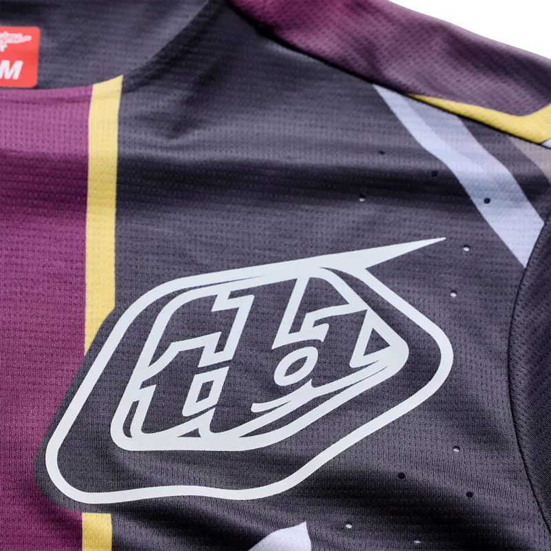 Troy Lee Designs Sprint Pro Men's Long Sleeve Jersey - Lowrider Sangria-2