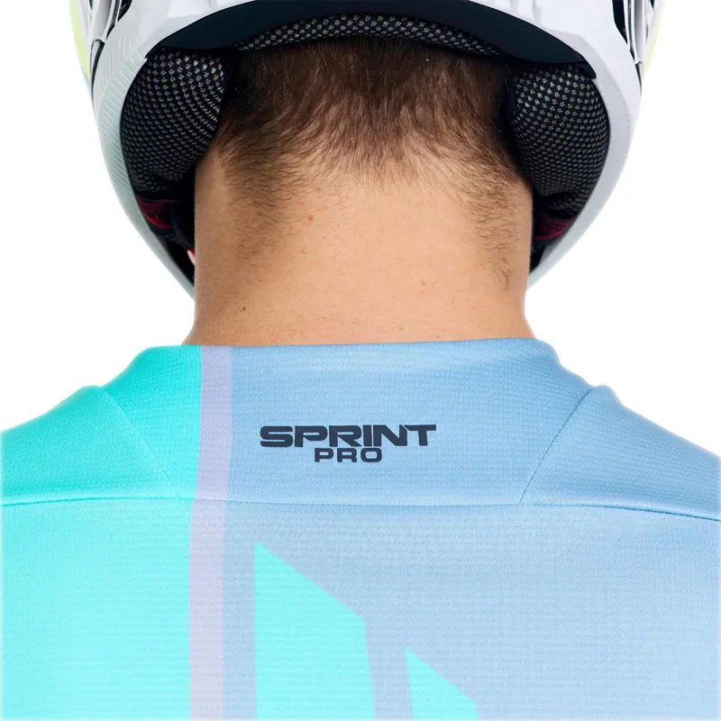 Troy Lee Designs Sprint Pro Men's Long Sleeve Jersey - Lowrider Real Teal-7