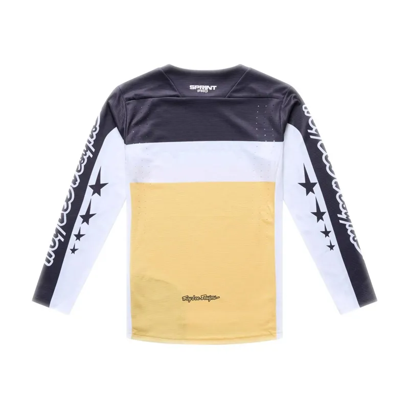 Troy Lee Designs Sprint Pro Youth Long Sleeve Jersey - Yo Moto Butter-1