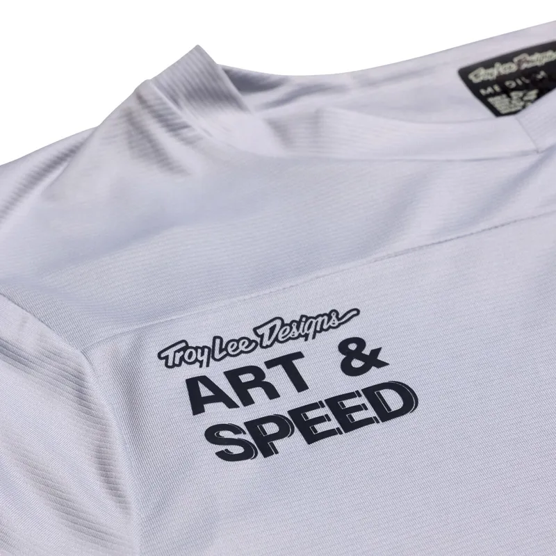 Troy Lee Designs Skyline Men's Short Sleeve Jersey - Radioscape Mist-3