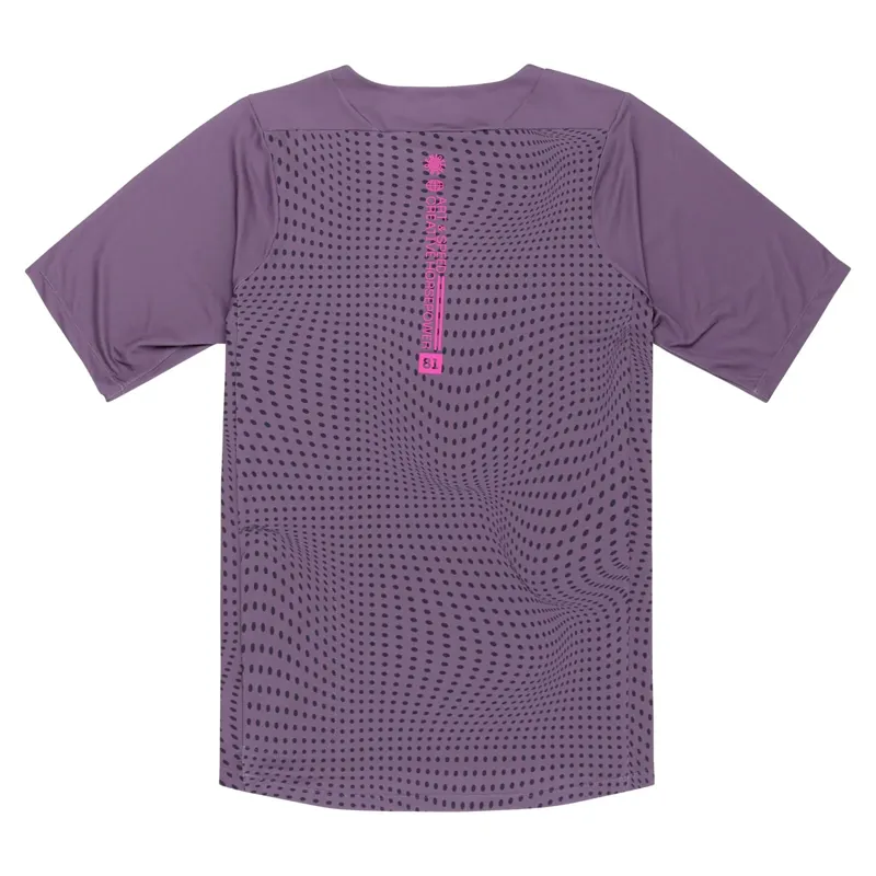 Troy Lee Designs Skyline Men's Short Sleeve Jersey - Radioscape Purple-1
