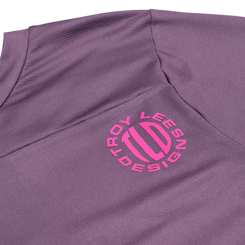 Troy Lee Designs Skyline Men's Short Sleeve Jersey - Radioscape Purple-3
