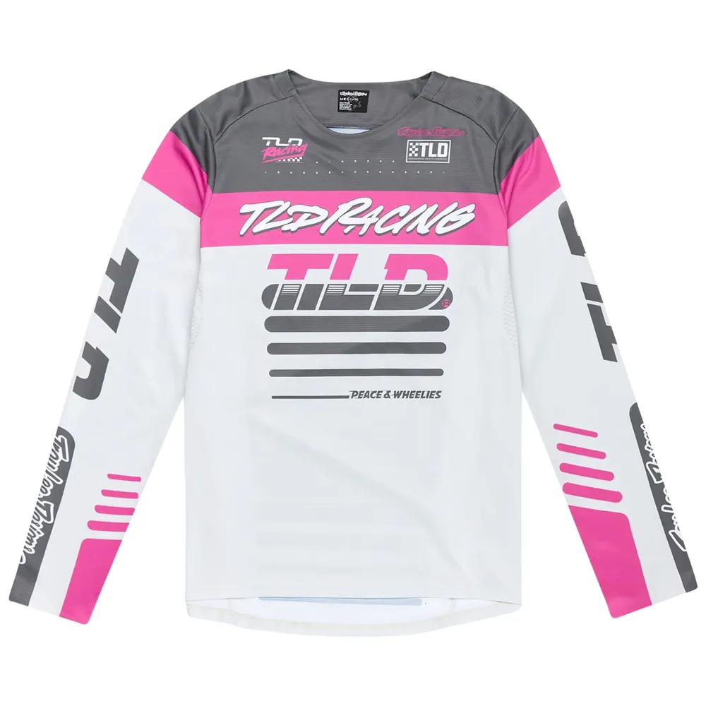 uPRISE Bikes Troy Lee Designs Sprint Men's Long Sleeve Jersey - Fifty-50 Chalk | Price match, 365 day return s, 18-Month Warranty, Finance Available & Free UK Delivery
