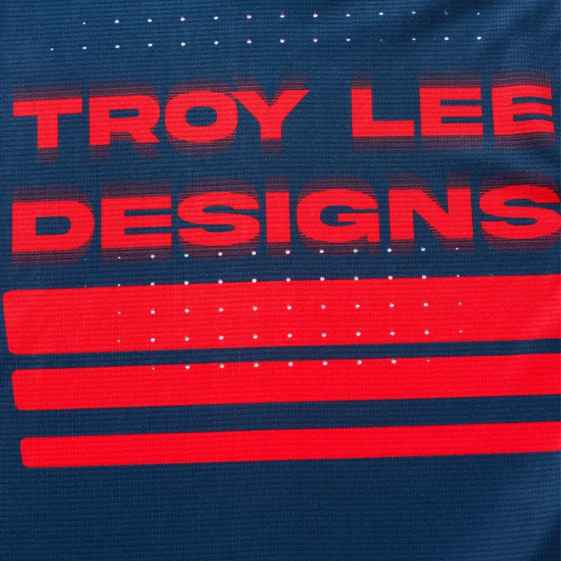 Troy Lee Designs Sprint Men's Long Sleeve Jersey - Segment Midnight-2