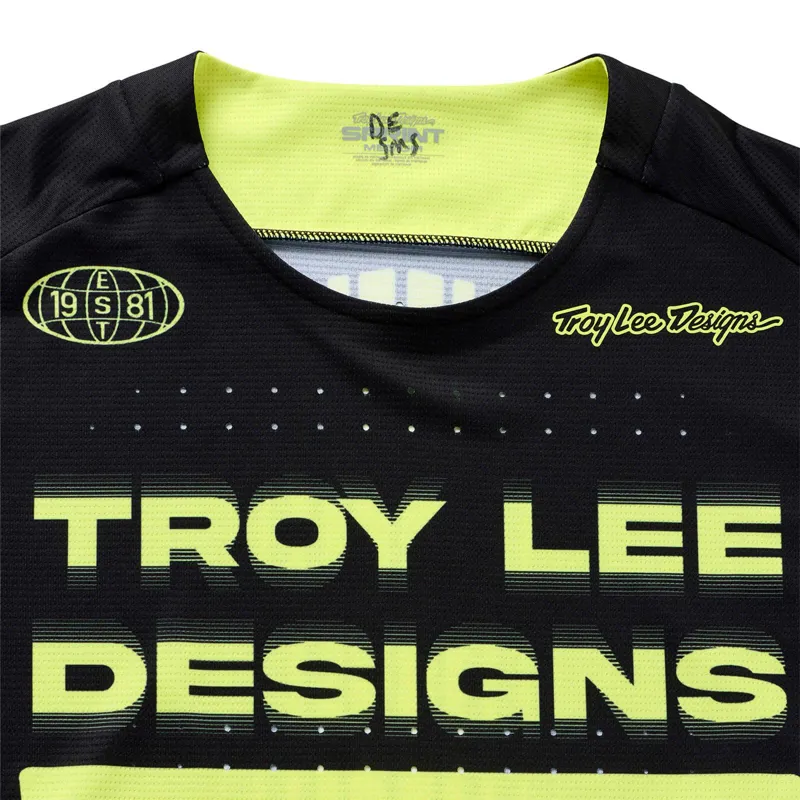 Troy Lee Designs Sprint Men's Long Sleeve Jersey - Segment Black-2