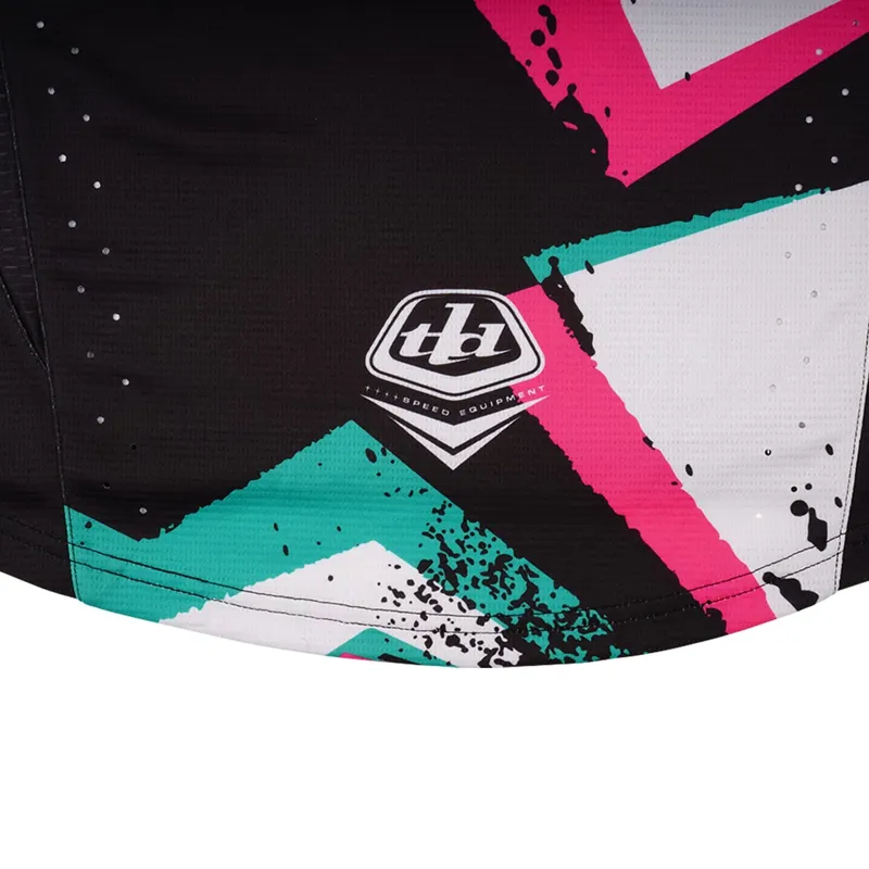 Troy Lee Designs Sprint Youth Long Sleeve Jersey - Full Pull Black-5
